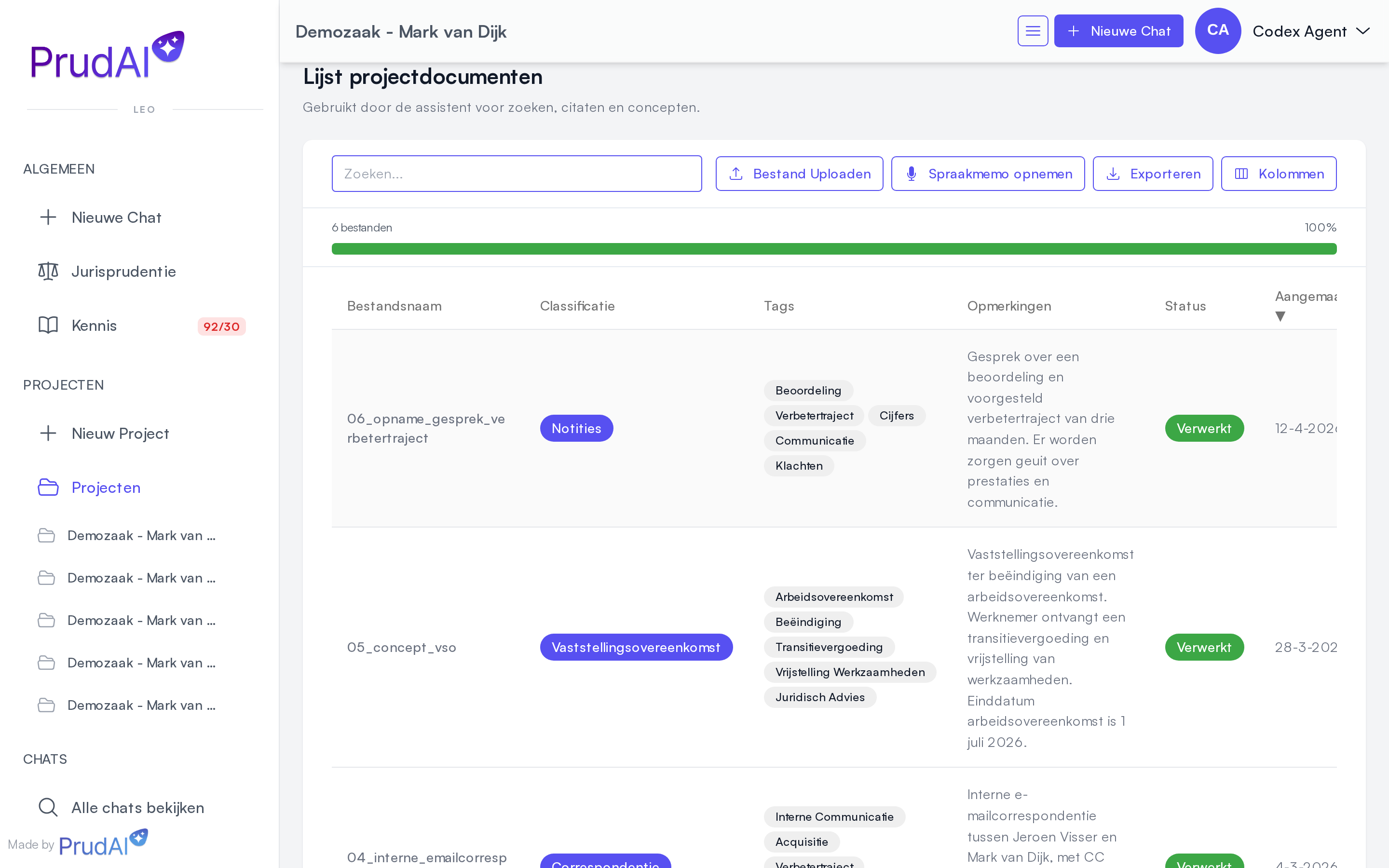Importeren vanuit SharePoint: site en mappen kiezen voor een project